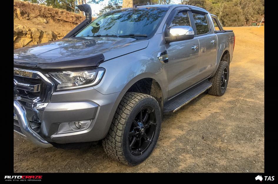 FORD RANGER COUPLER GLOSS BLACK